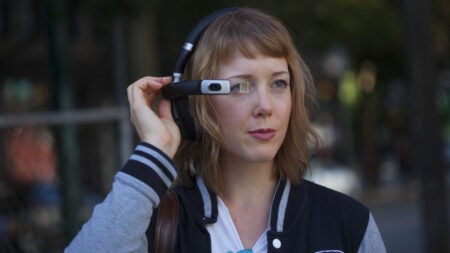 ​Ora-X is a pair of smart headphones and AR glasses in one