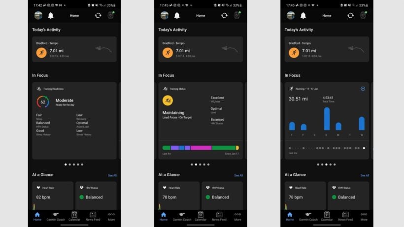 Garmin Connect 2024 update in focus