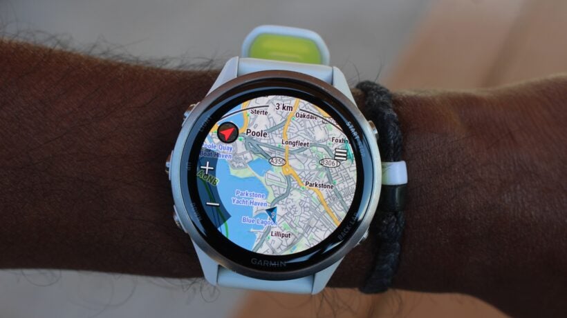 Garmin Forerunner 970 maps
